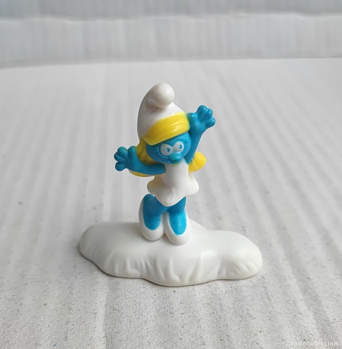 Figuras de Goma y PVC: Figura pitufo - McDonalds 2017
