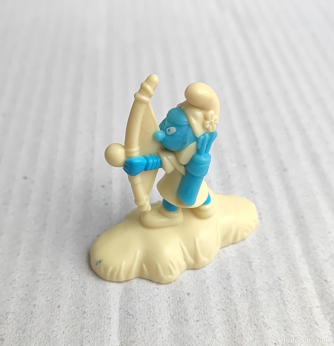 Figuras de Goma y PVC: Figura pitufo - McDonalds 2017
