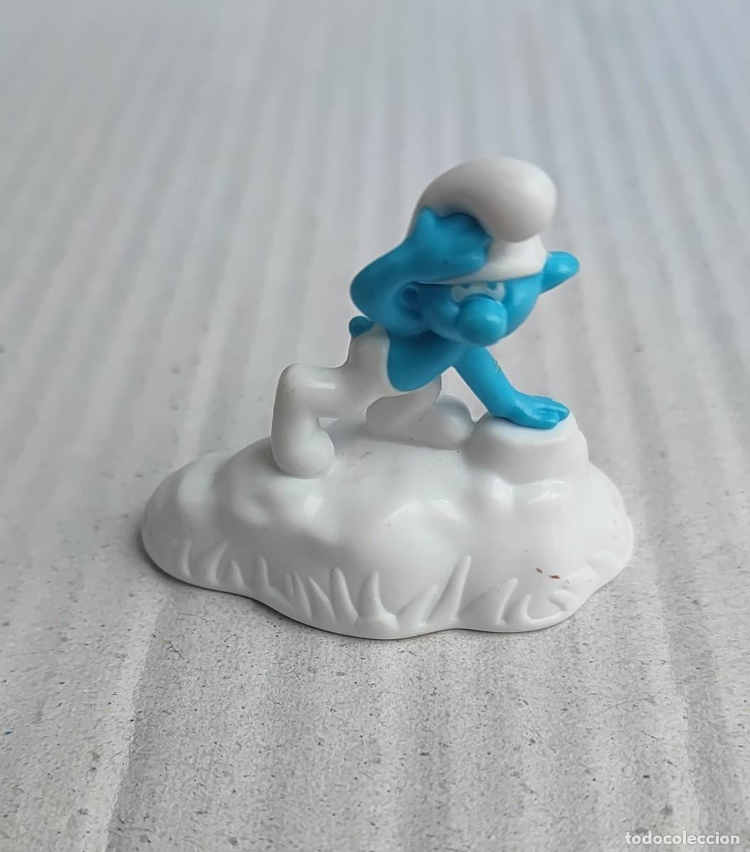 Figuras de Goma y PVC: Figura pitufo - McDonalds 2017