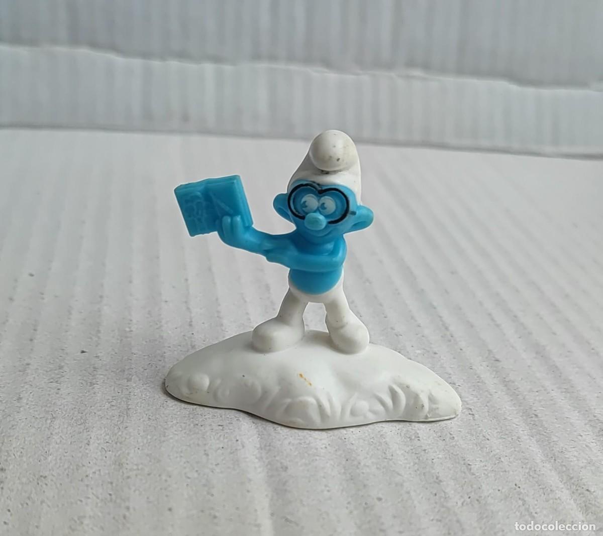Figuras de Goma y PVC: Figura pitufo - McDonalds 2017