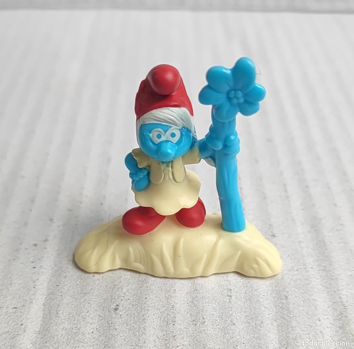 Figuras de Goma y PVC: Figura pitufo - McDonalds 2017