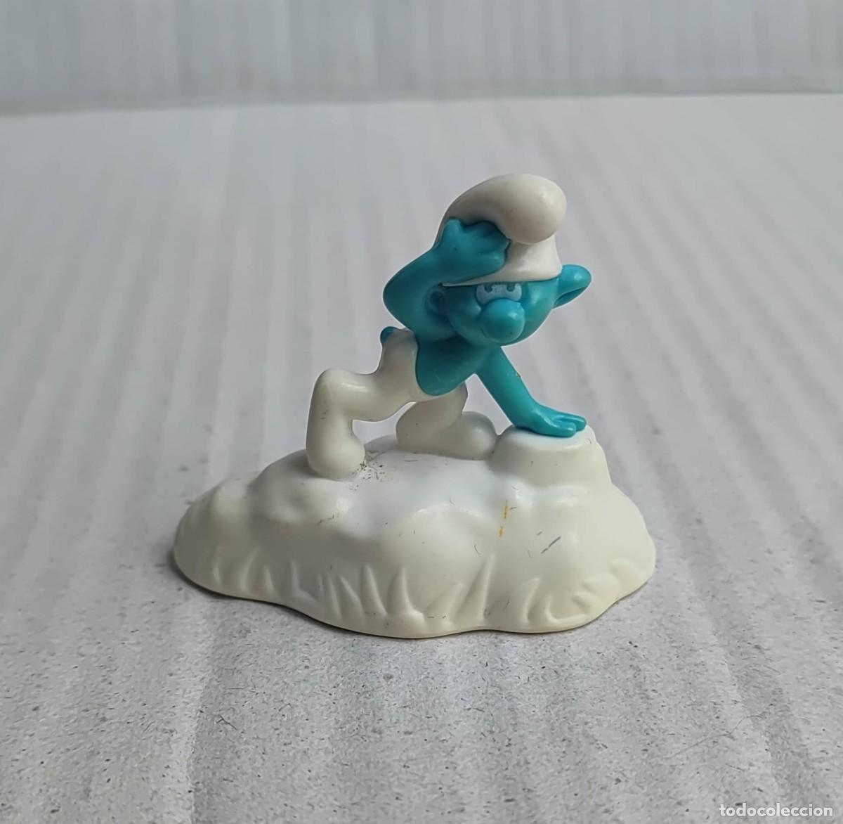 Figuras de Goma y PVC: Figura pitufo - McDonalds 2017