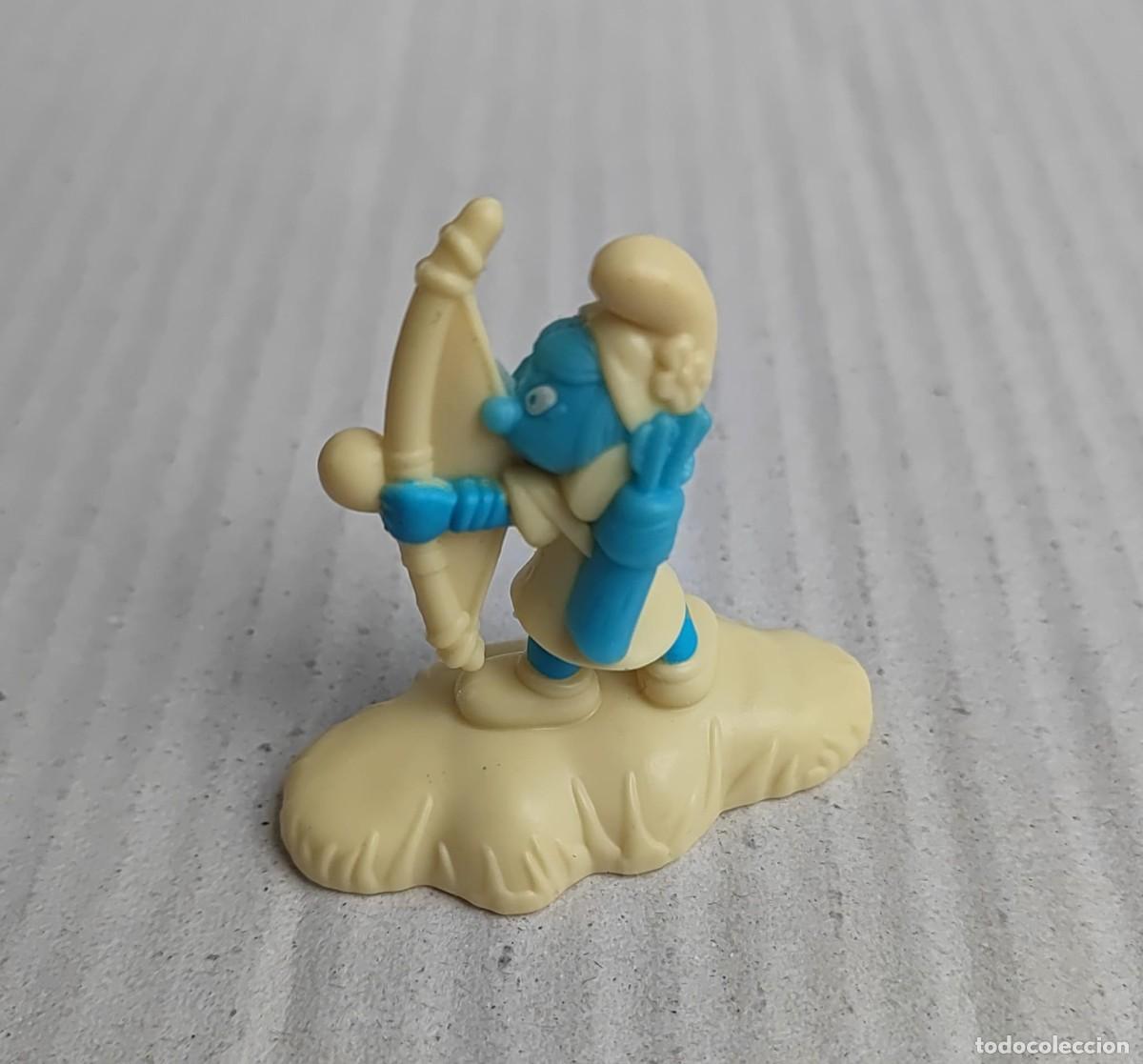 Figuras de Goma y PVC: Figura pitufo - McDonalds 2017
