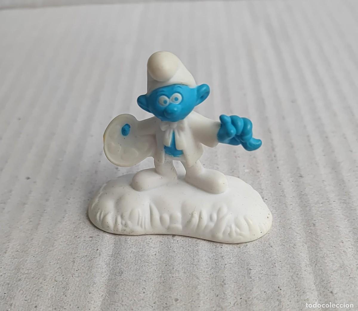 Figuras de Goma y PVC: Figura pitufo - McDonalds 2017