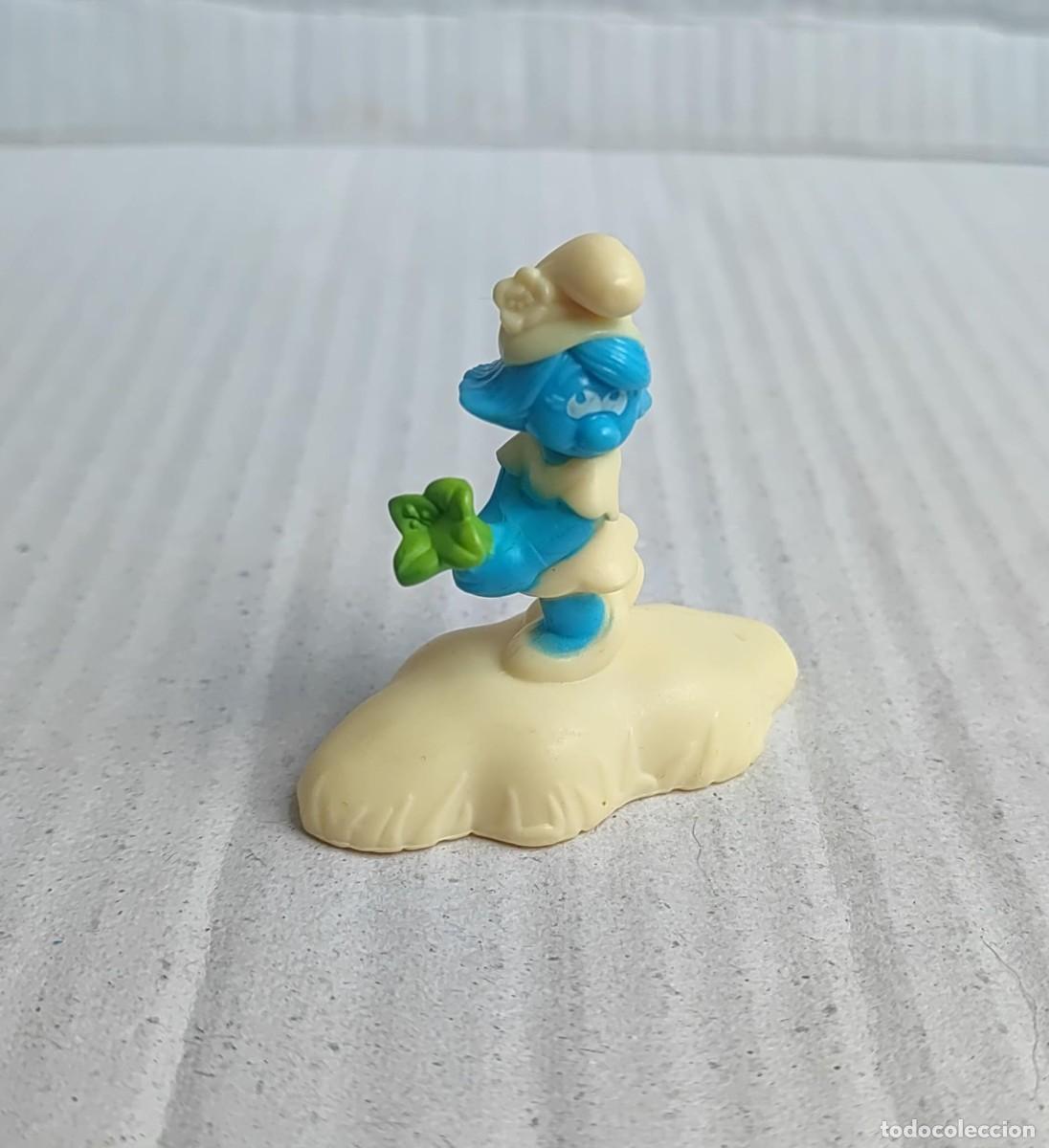 Figuras de Goma y PVC: Figura pitufo - McDonalds 2017