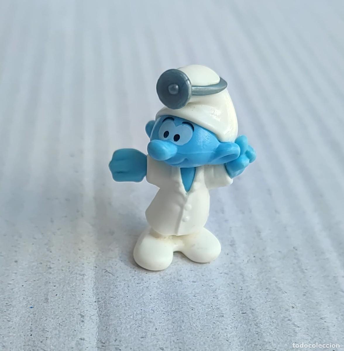 Figuras de goma Kinder: Figura Kinder pitufo - Foto 1