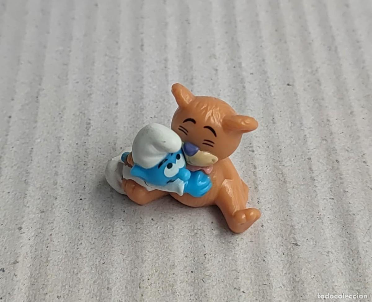 Figuras de goma Kinder: Figura Kinder pitufo - Foto 1