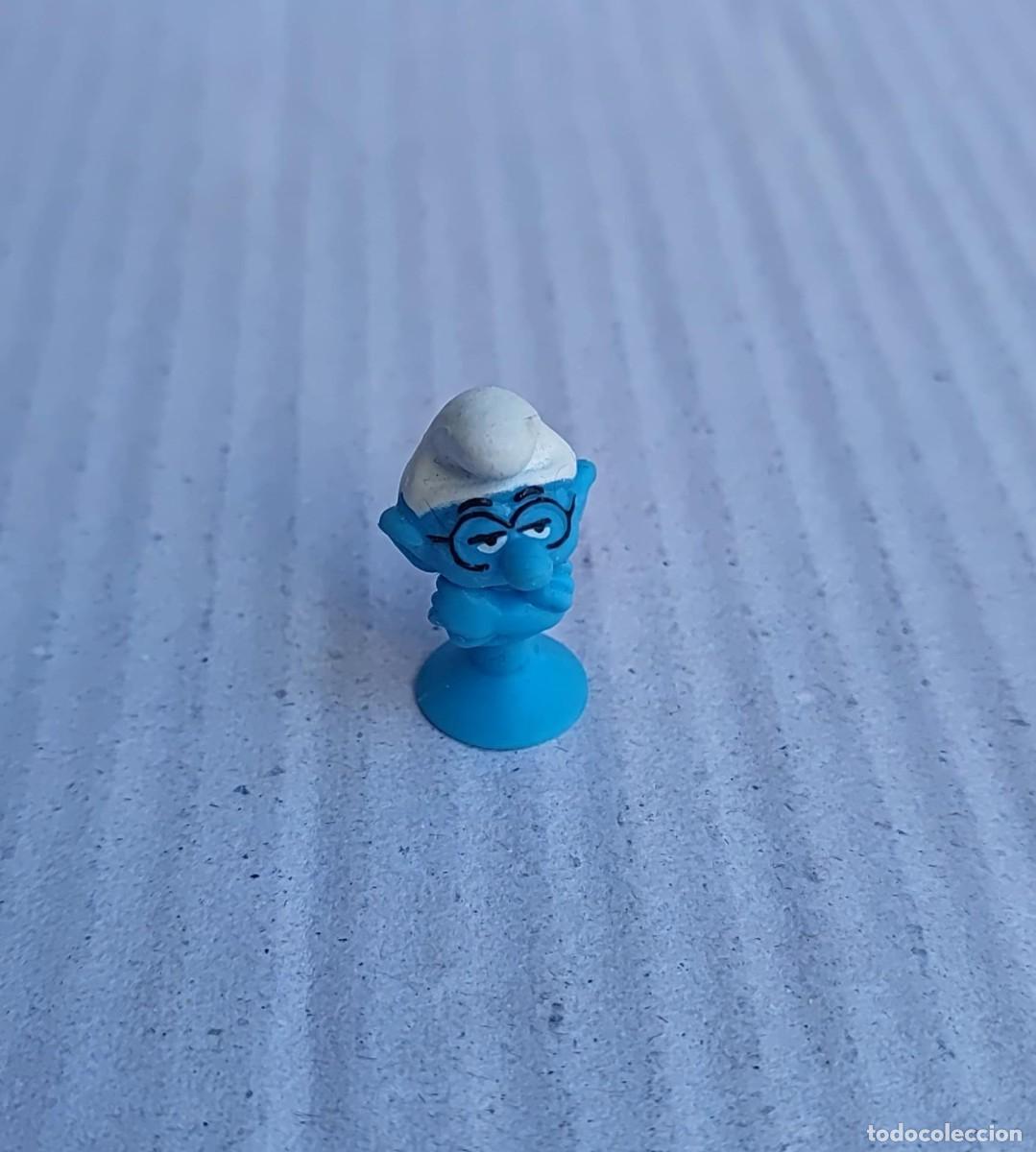 Figuras de Goma y PVC: STIKEEZ DE LOS PITUFOS. LA ALDEA ESCONDIDA. LIDL.