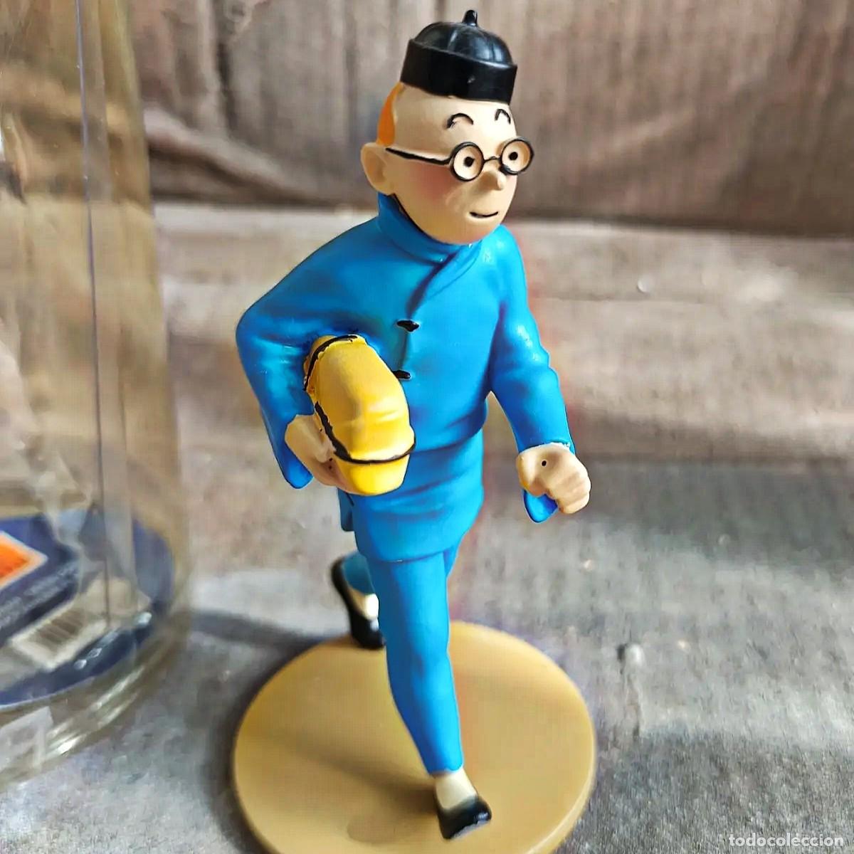 Figuras de Borracha e PVC: TINTIN EN CHINA. EL LOTO AZUL. MED. X CMS. RESINA