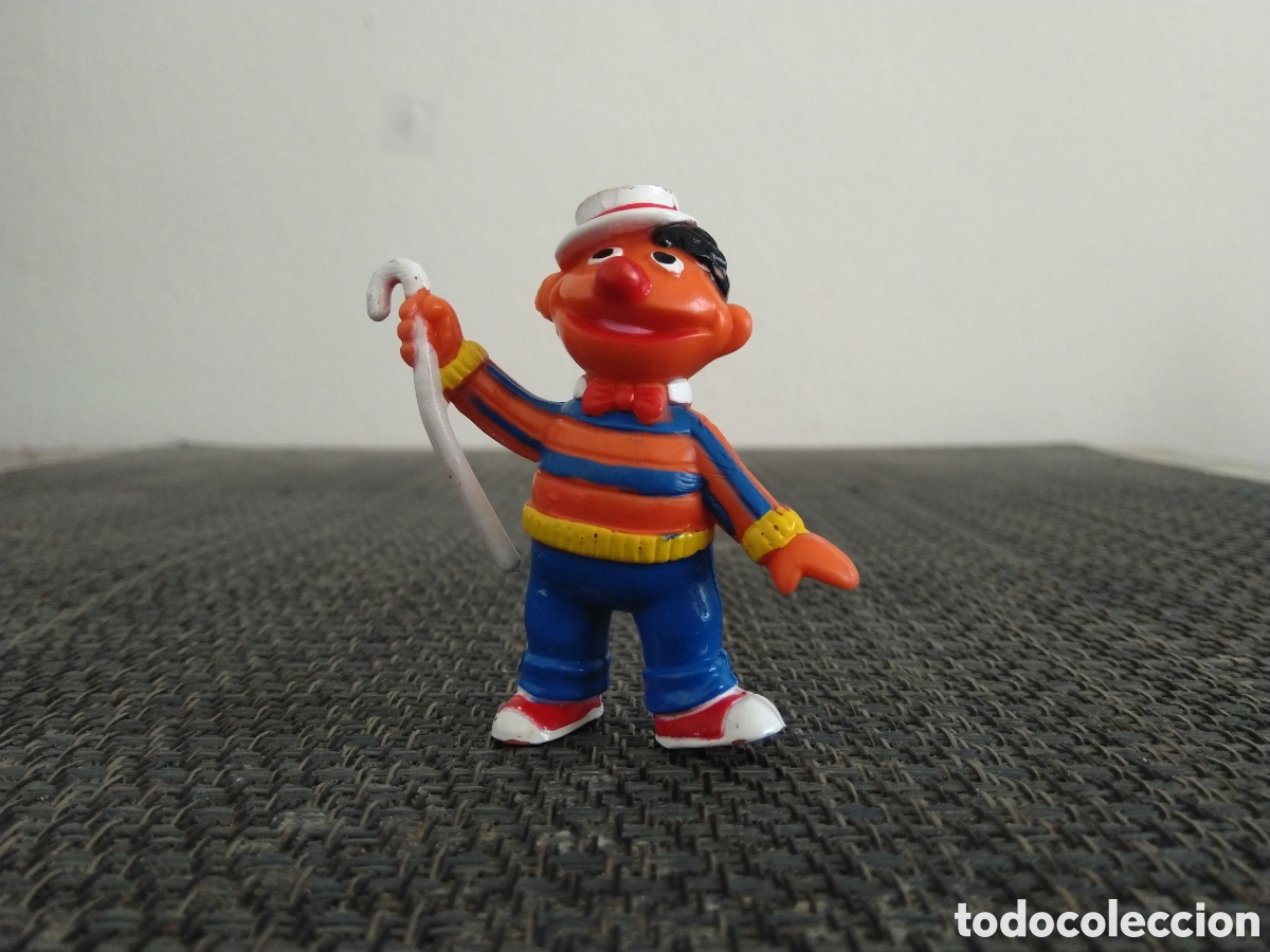 Figuras de Goma y PVC: FIGURA PVC EPI SOMBRERO BASTON BARRIO SESAMO PROGRAMA TV SESAME STREET MUPPETS