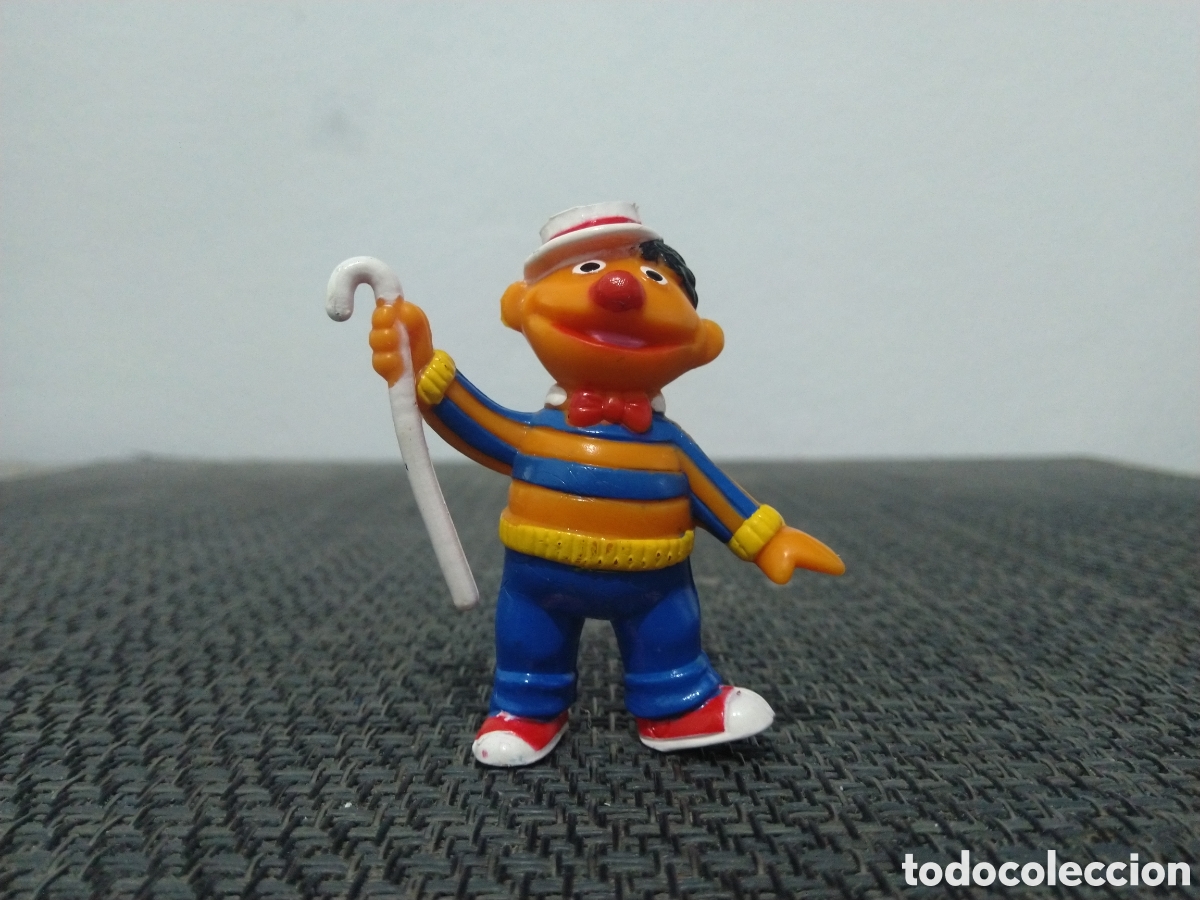 Figuras de Goma y PVC: FIGURA PVC EPI SOMBRERO BASTON BARRIO SESAMO PROGRAMA TV SESAME STREET MUPPETS