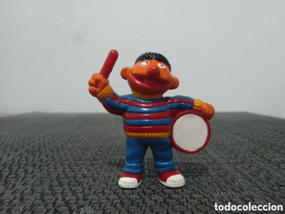 Figuras de Goma y PVC: FIGURA PVC BARRIO SESAMO EPI TAMBOR MUSICO MUPPETS SESAME STREET PROGRAMA TV TELEVISION