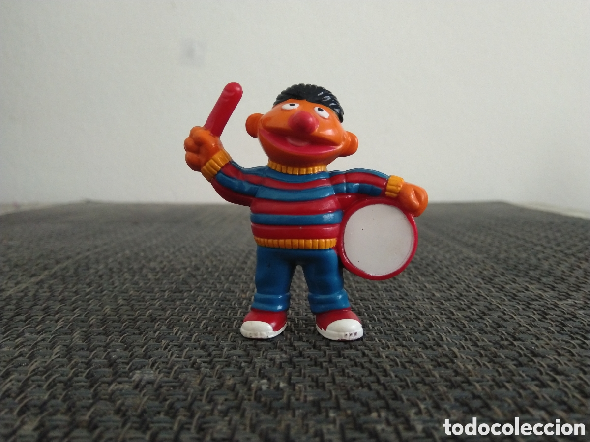 Figuras de Goma y PVC: FIGURA PVC BARRIO SESAMO EPI TAMBOR MUSICO MUPPETS SESAME STREET PROGRAMA TV TELEVISION