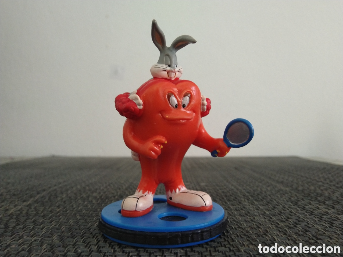 Figuras de Goma y PVC: FIGURA PVC GOSSAMER BUGS BUNNY APPLAUSE CORAZON LOONEY TUNES WARNER BROSS DIBUJOS ANIMADOS