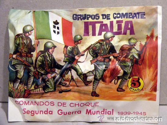 Figuras de Goma y PVC: MONTAPLEX SOBRE GRUPOS DE COMBATE ITALIA ITALY 2WW GUERRA MUNDIAL SOLDADITOS montaples ALFREEDOM