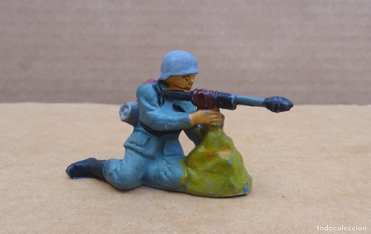 Figuras de Goma y PVC: PECH ALEMANES EN COMBATE FIGURA GOMA
