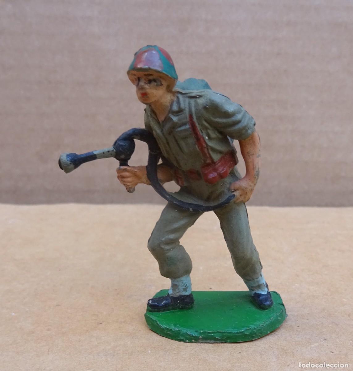 Figuras de Goma y PVC: PECH AMERICANO MARINE FIGURA GOMA 1