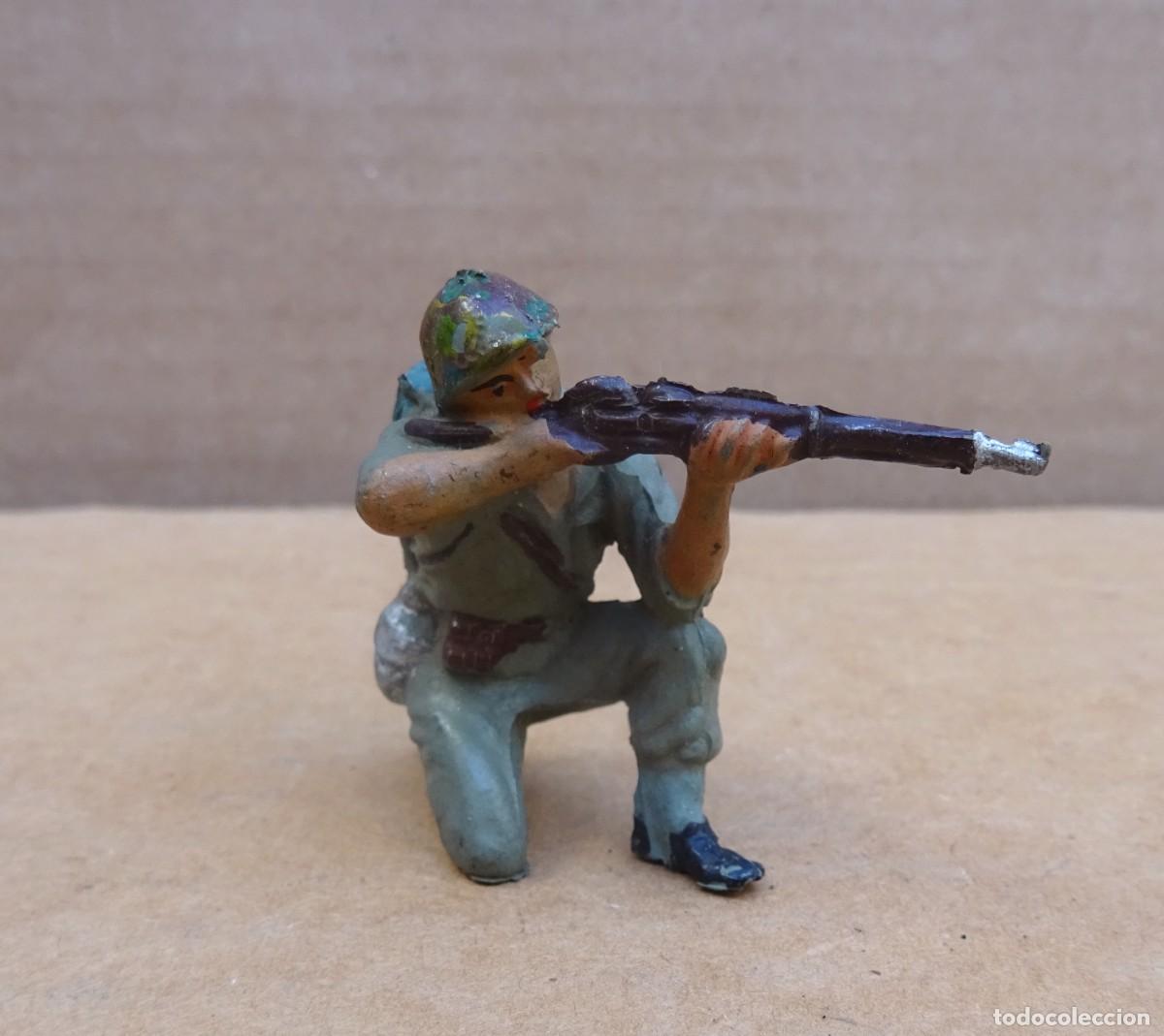 Figuras de Goma y PVC: PECH AMERICANO MARINE FIGURA GOMA 2