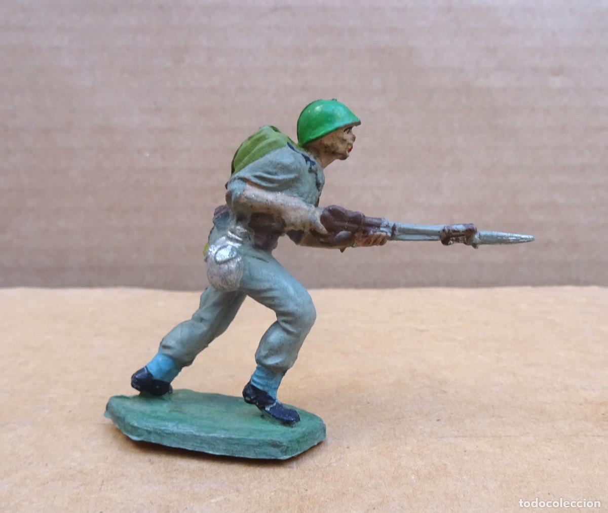 Figuras de Goma y PVC: PECH AMERICANO MARINE FIGURA GOMA 4
