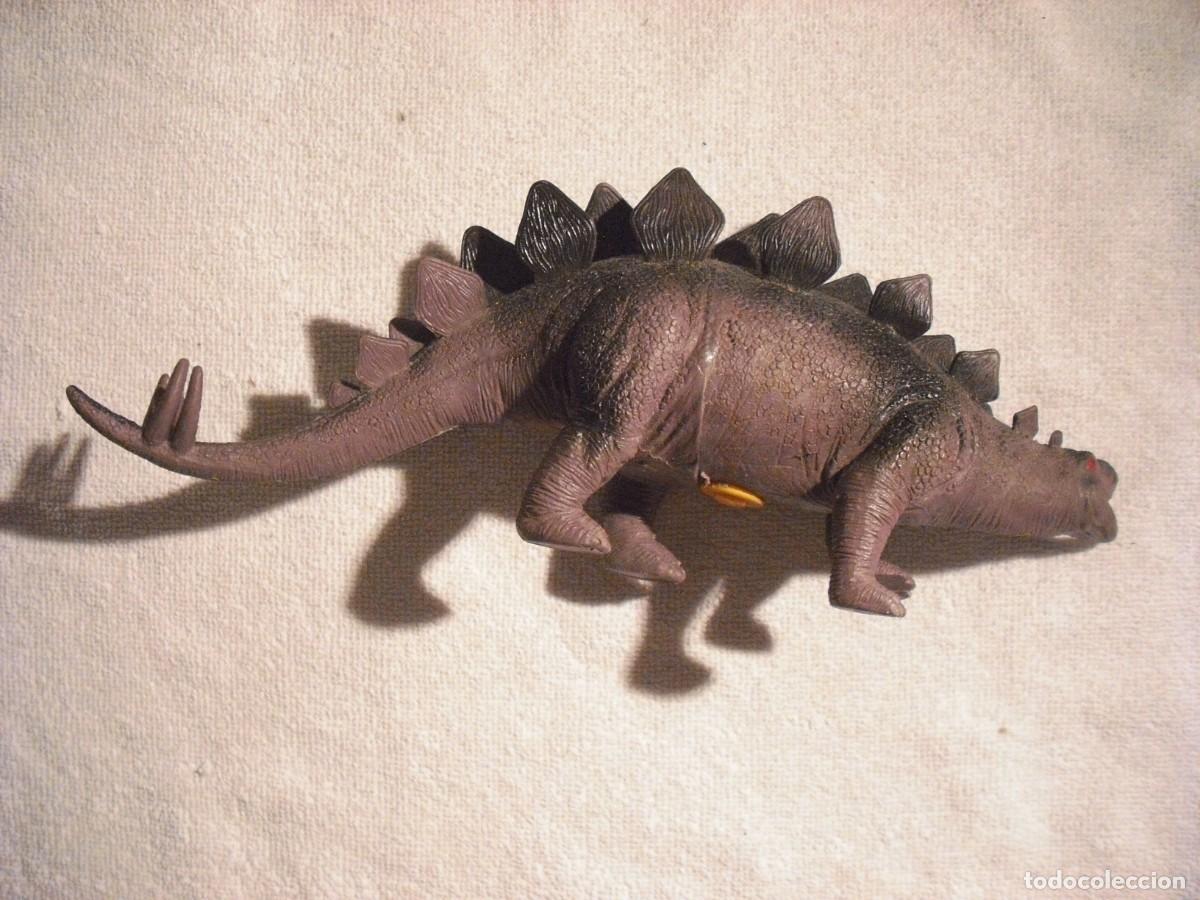Rubber and PVC Figures: FIGURA DE DINOSAURIO STEGOSAURUS . PVC . 29 CM