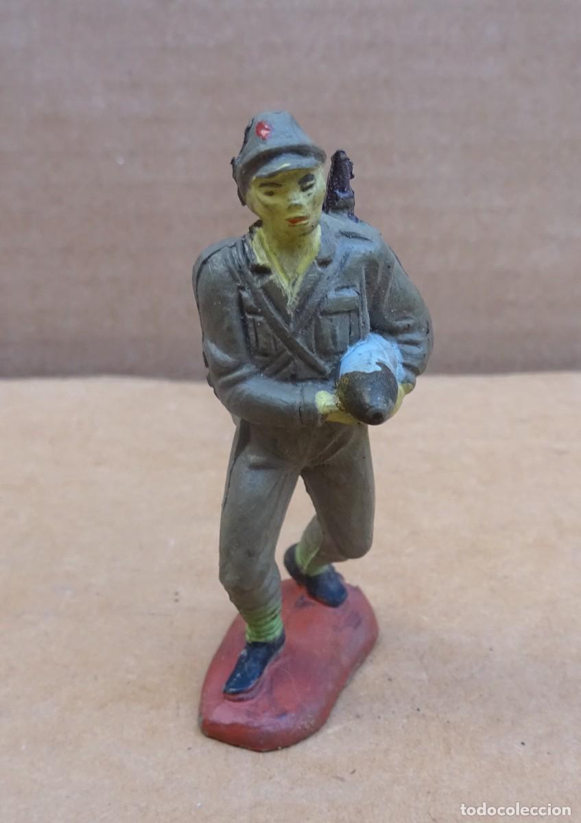 Figuras de Goma y PVC: PECH JAPONES ARTILLERO FIGURA GOMA