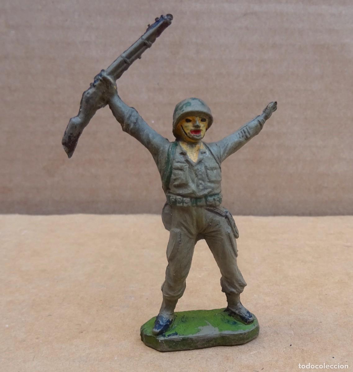 Figuras de Goma y PVC: JECSAN AMERICANO MARINE FIGURA EN GOMA 2