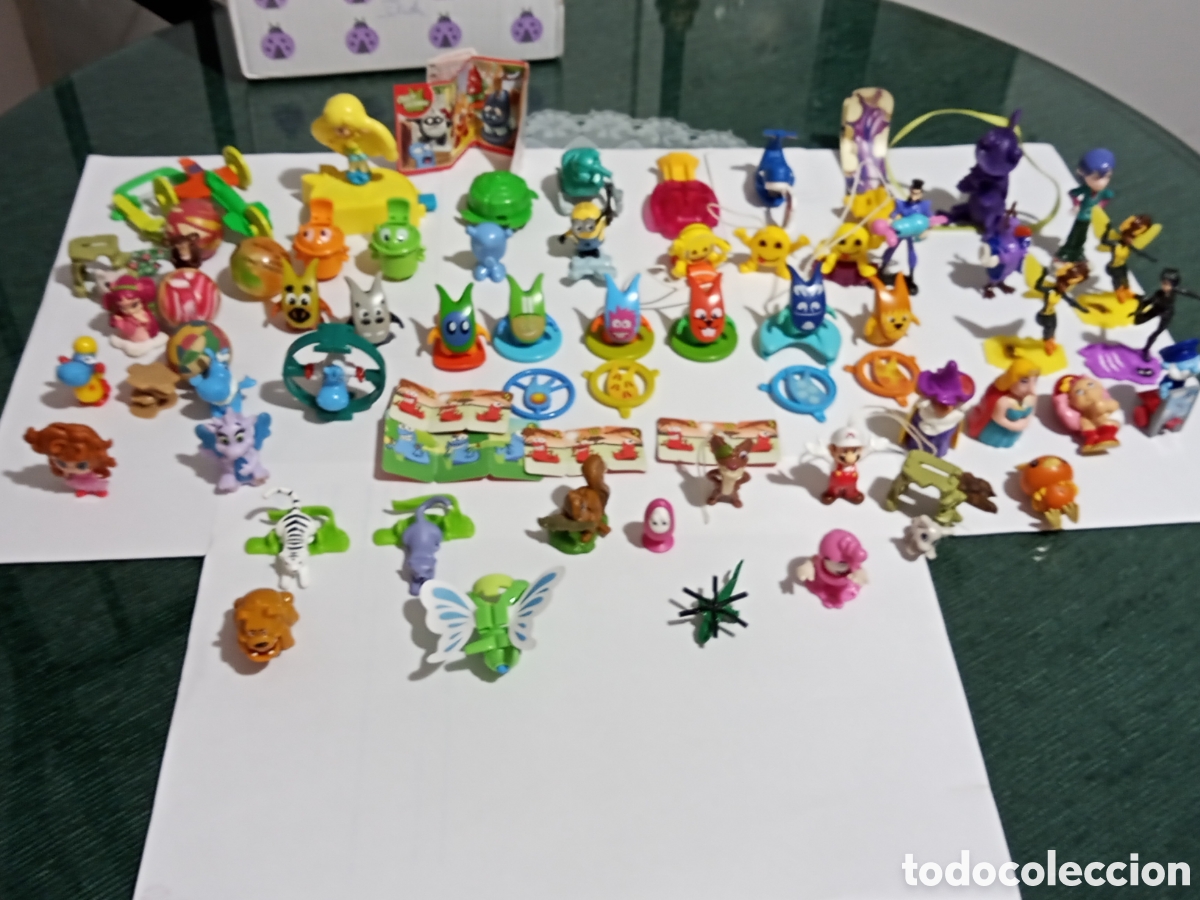 Figuras de Goma Kinder: LOTE DE FIGURITAS KINDER SORPRESA. A&Ntilde;OS 2000 - 2020.