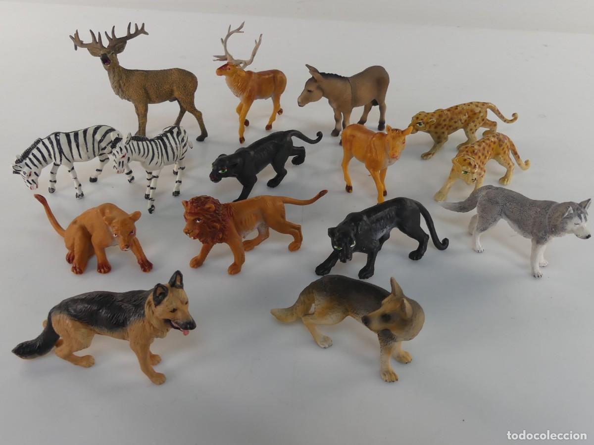 Gummi- und PVC-Figuren: COLECCION LOTE DE FIGURAS DE ANIMALES DE PVC
