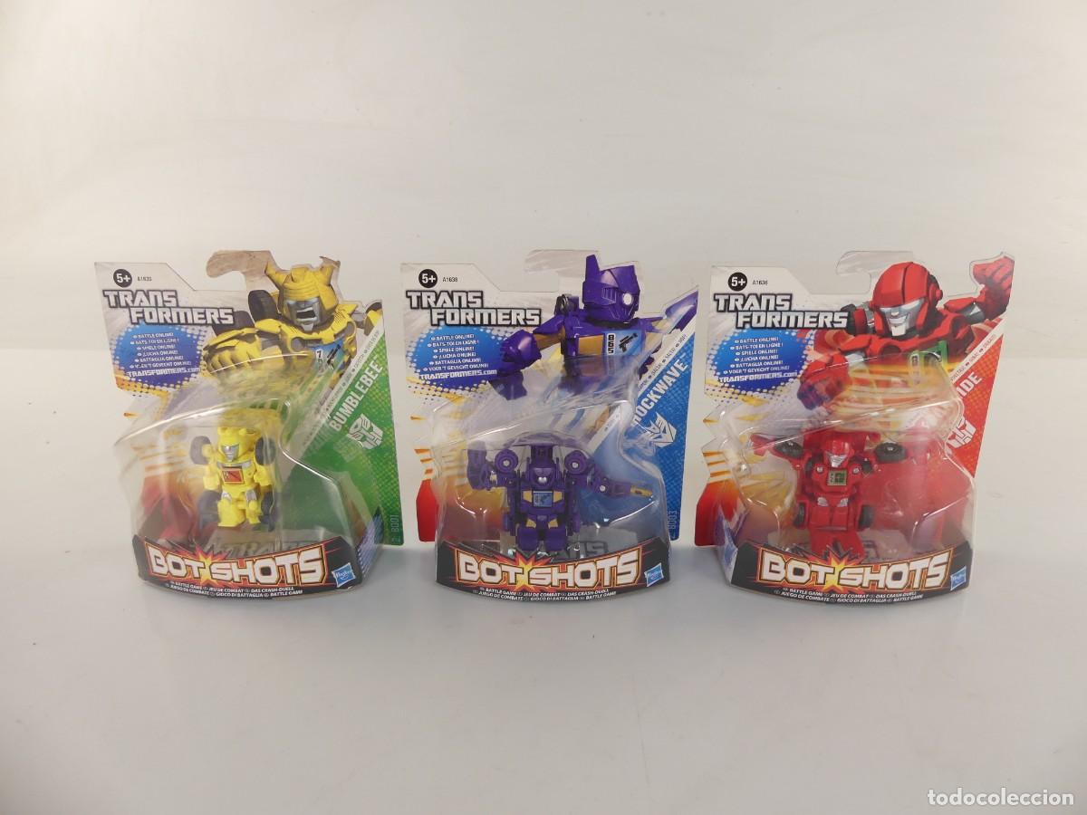 Figuras de Goma y PVC: JUGUETES TRANSFORMERS BOT SHOTS DE HASBRO