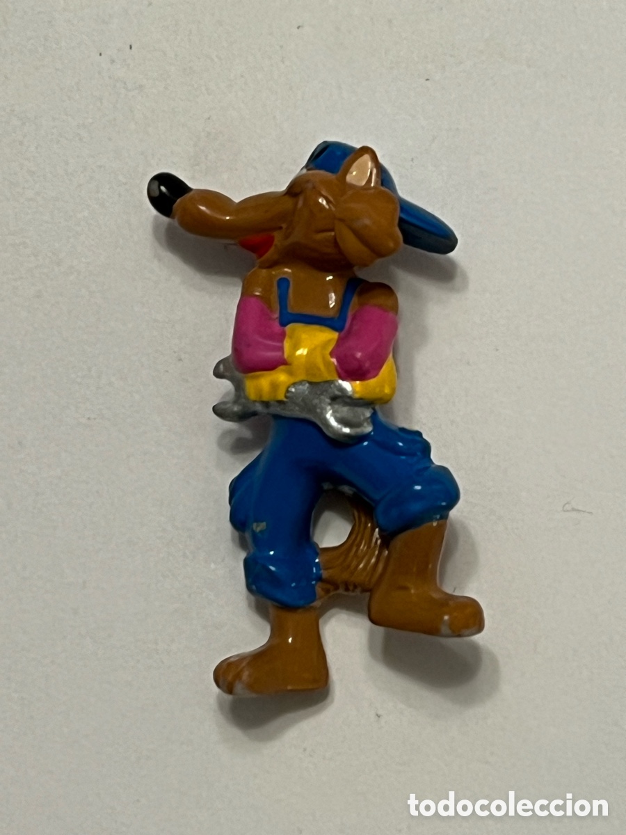 Figuras de Goma Kinder: FIGURITA KINDER DE LA SERIE MOTOCOYOTE. COYOTE