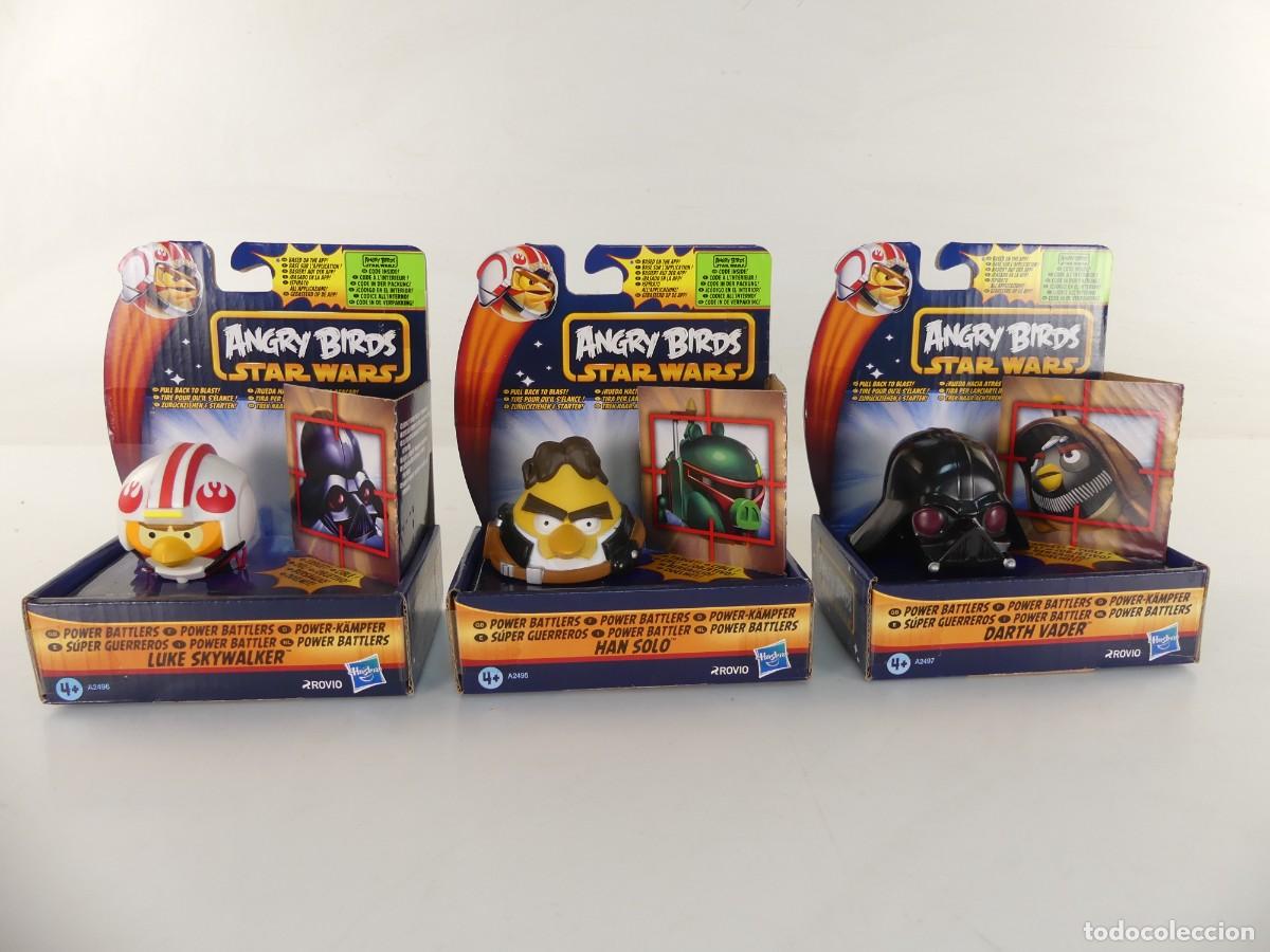 Figuras de Goma y PVC: ANGRY BIRDS STAR WARS DE HASBRO