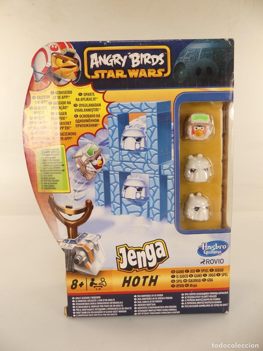 Figuras de Goma y PVC: ANGRY BIRDS STAR WARS DE HASBRO &ndash; JENGA HOTH