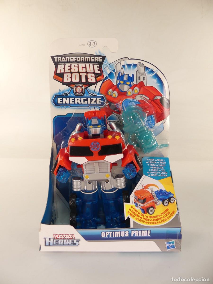 Figurines en Caoutchouc et PVC: JUGUETE TRANSFORMERS RESCUE BOTS ENERGIZE