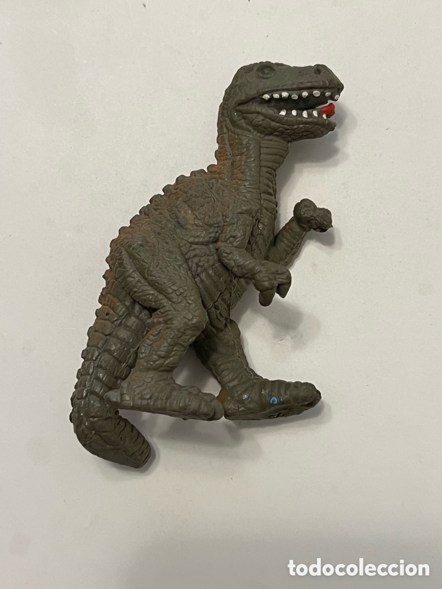 Figurines en Caoutchouc et PVC: FIGURA DE DINOSAURIO, TIRANOSAURIO REX. YOLANDA 1989. 10 CM DE ALTURA.