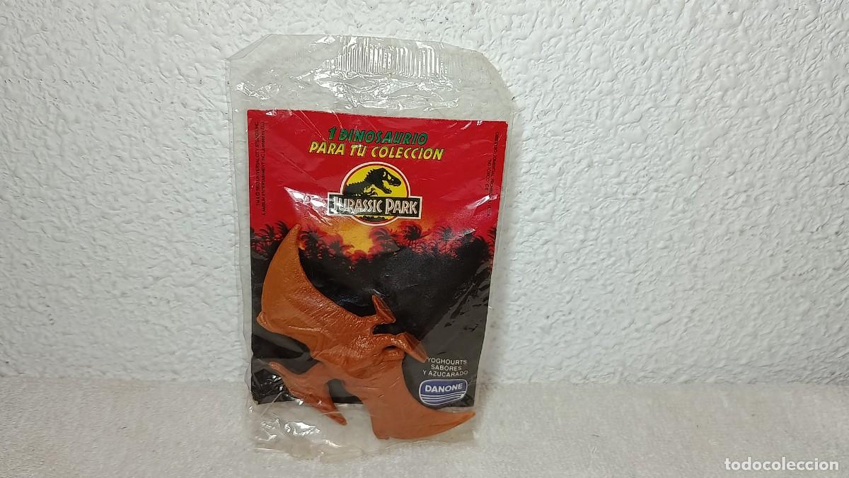Figuras de Goma y PVC: ANTIGUO BLISTER FIGURA DINOSAURIO PTERANODON JURASSIC PARK PROMOCIONAL DE DANONE A&Ntilde;OS 90