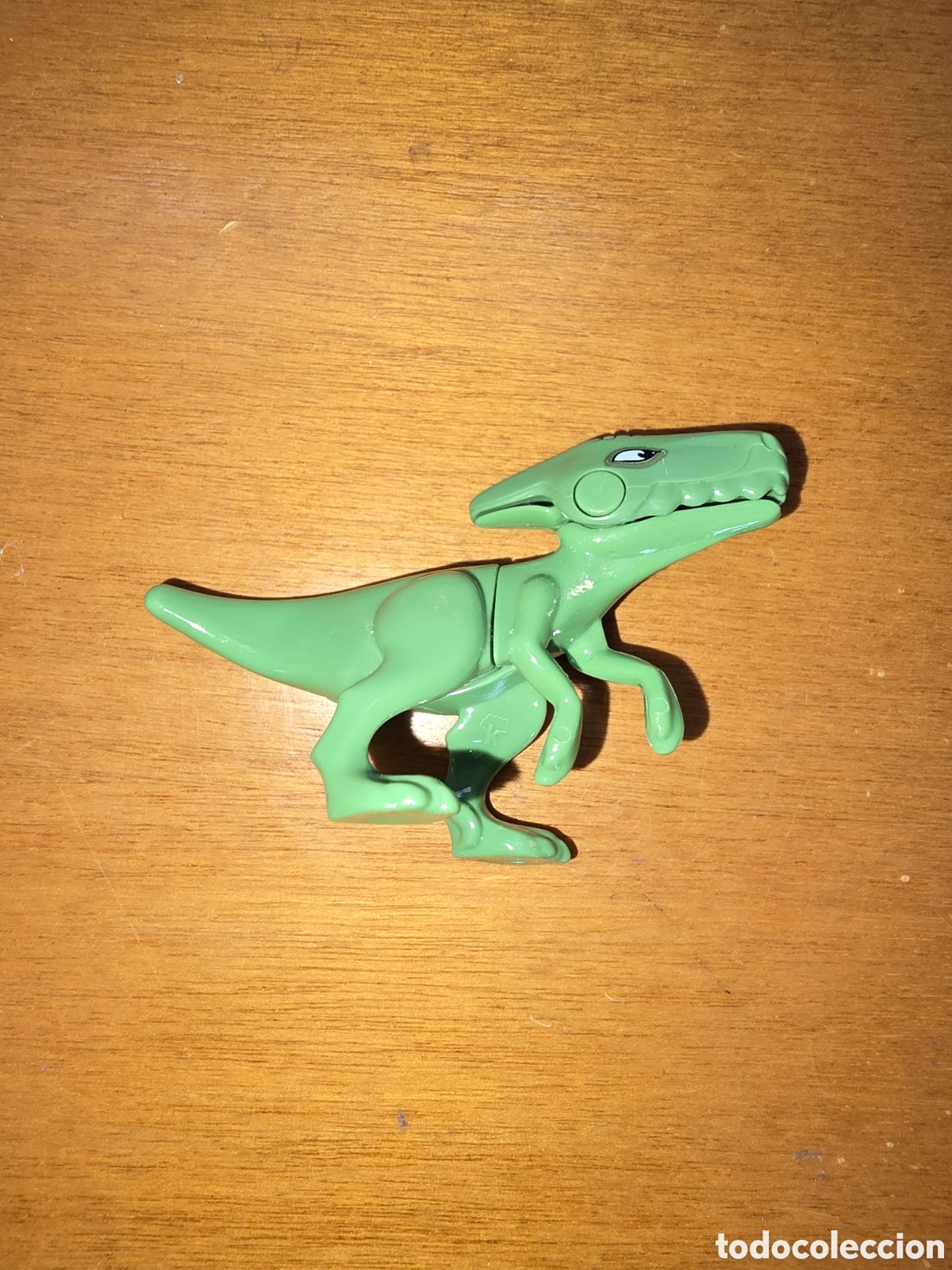 Figuras de Goma Kinder: Figura kinder FS163 dinosaurio velociraptor mu&ntilde;eco colecci&oacute;n premium (caja B)