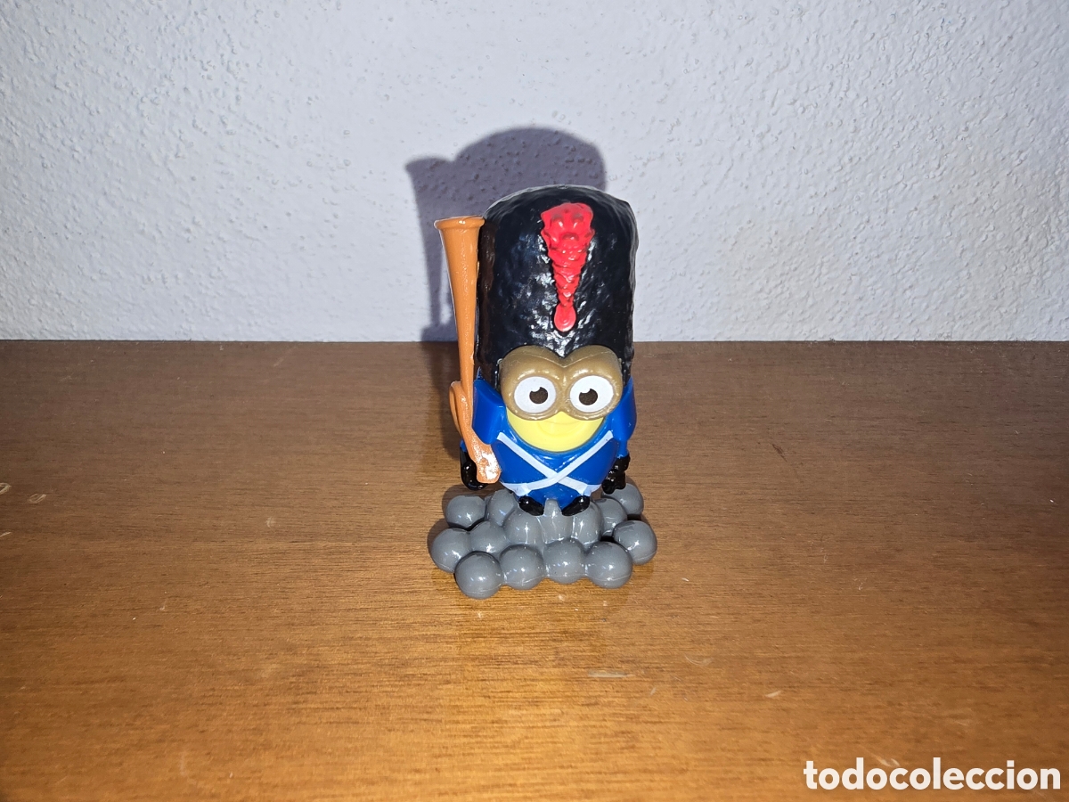 Figuras de Goma Kinder: Figura kinder Gru mi villano favorito Minion minions soldado franc&eacute;s general guardia ingl&eacute;s (caja B)