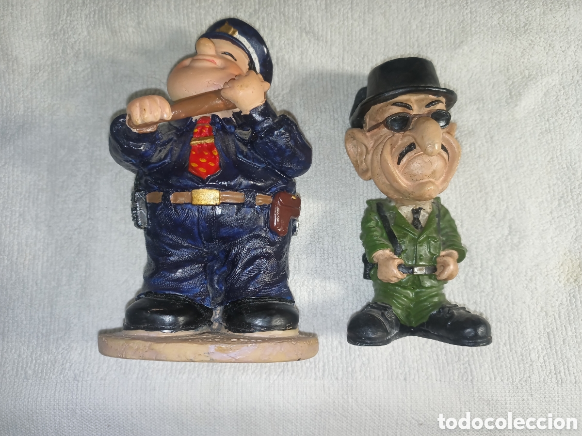 Figuras de Goma y PVC: FIGURA FIGURAS DE RESINA / POLYESTER POLICIA LOCAL GUARDIA CIVIL
