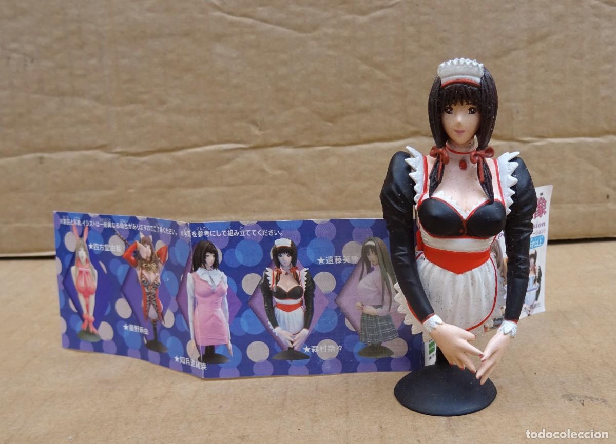Figuras de Goma y PVC: G-taste Bust Model Manga Anime Mini figura Nana Morimura SIRVIENTA EPOCH 2004 JAPON