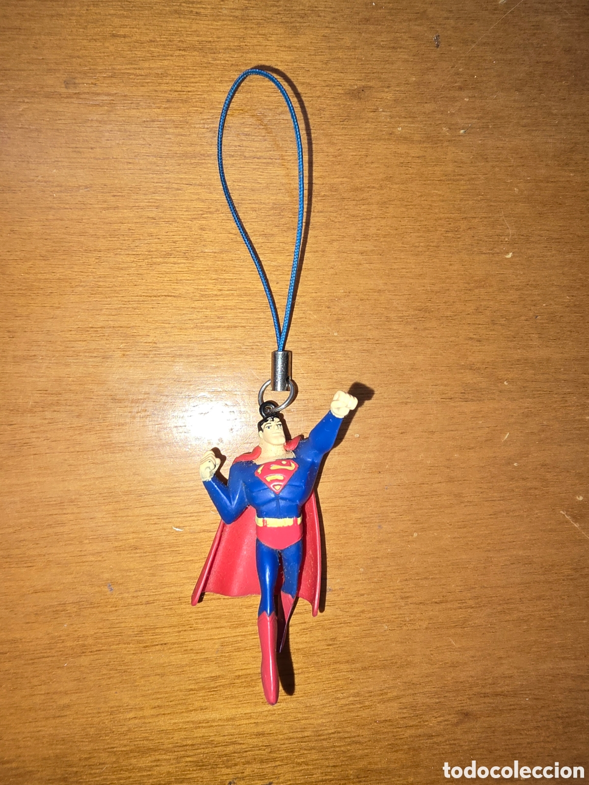 Figuras de Goma y PVC: Figura pvc Superman colgante Liga de la Justicia DC Comics premium Phoskitos mu&ntilde;eco superh&eacute;roes