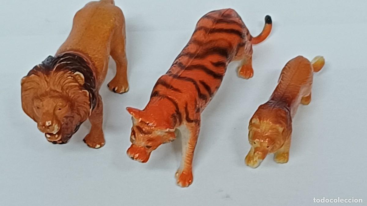 Figuras de Goma y PVC: 3 FIGURAS ANIMALES EN PVC