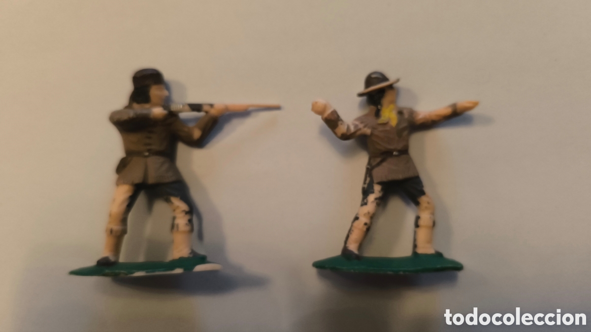 Figuras de Goma y PVC: &iquest;Caza b&uacute;falos? Figuras pl&aacute;stico a&ntilde;os 70