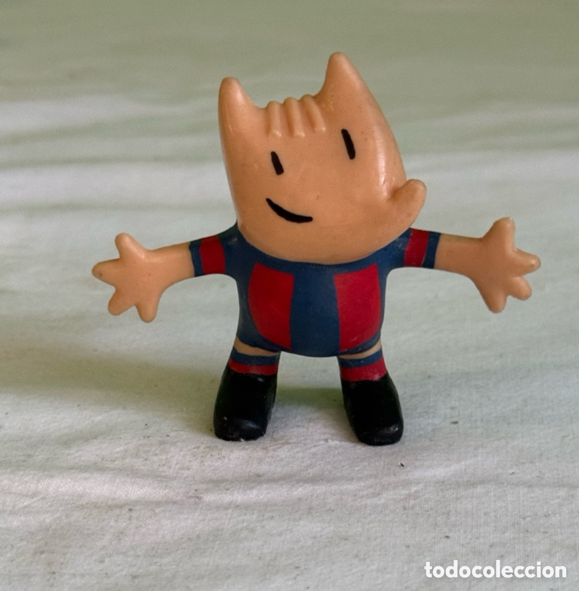 Figuras de Goma y PVC: MU&Ntilde;ECO COBI FC BARCELONA OLIMPIADAS BARCELONA 92 FIGURA PVC