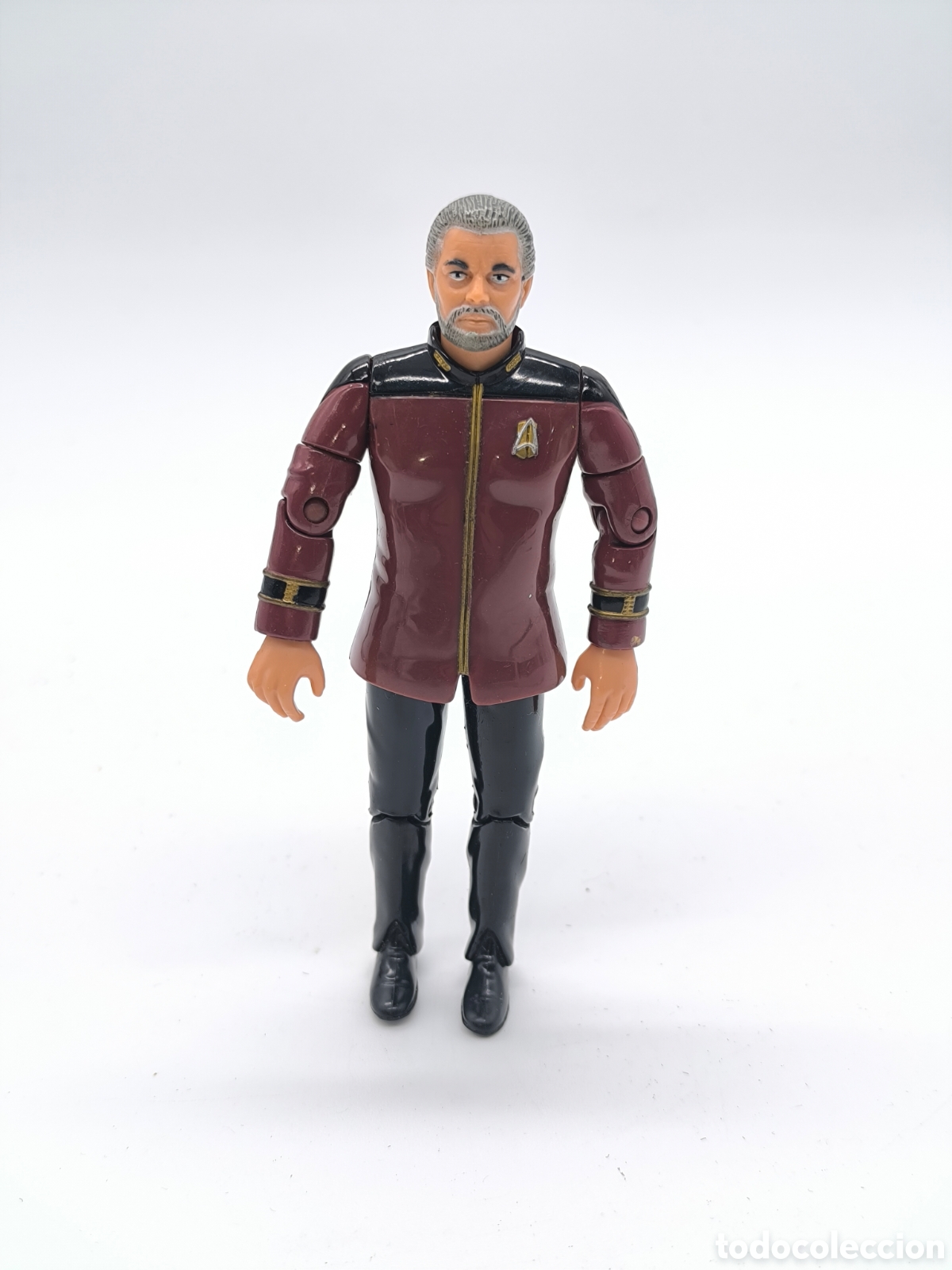Figuras de Goma y PVC: Figura William T. Riker Star Trek The Next Generation Playmates 1995 articulada