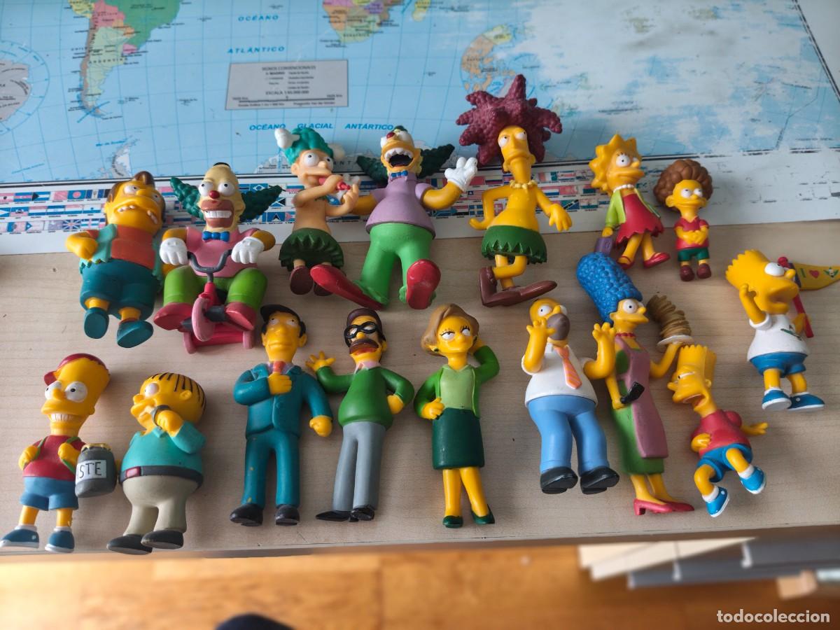 Figuras de Goma y PVC: Colecci&oacute;n figuras Los Simpson