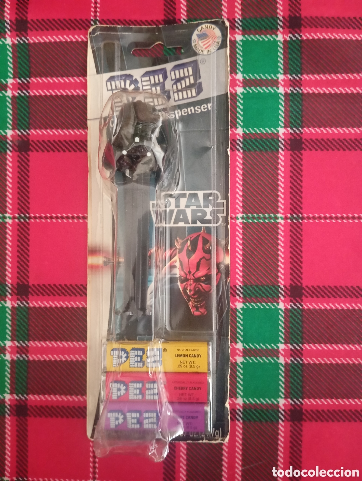 Figuras de Goma y PVC Dispensador PEZ: Pez Star Wars Darth Vader