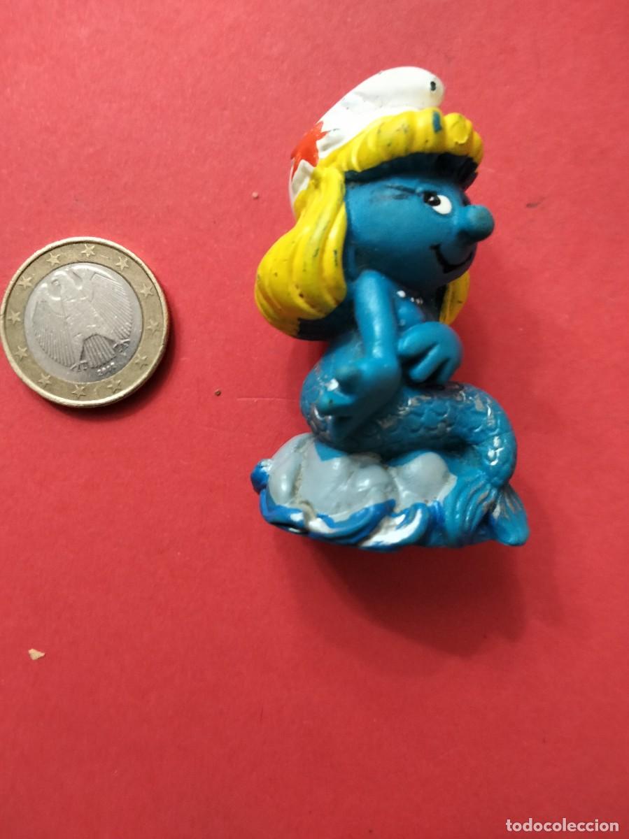 Figuras de Goma y PVC: Pitufina PVC Sirena PEYO 1981