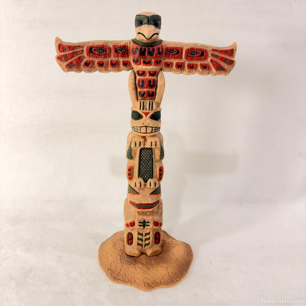 Gummi- und PVC-Figuren Schleich: FIGURA SCHLEICH - TOTEM - REF. 42012 - DEL SALVAJE OESTE - A&Ntilde;O 2005 - 26 CM