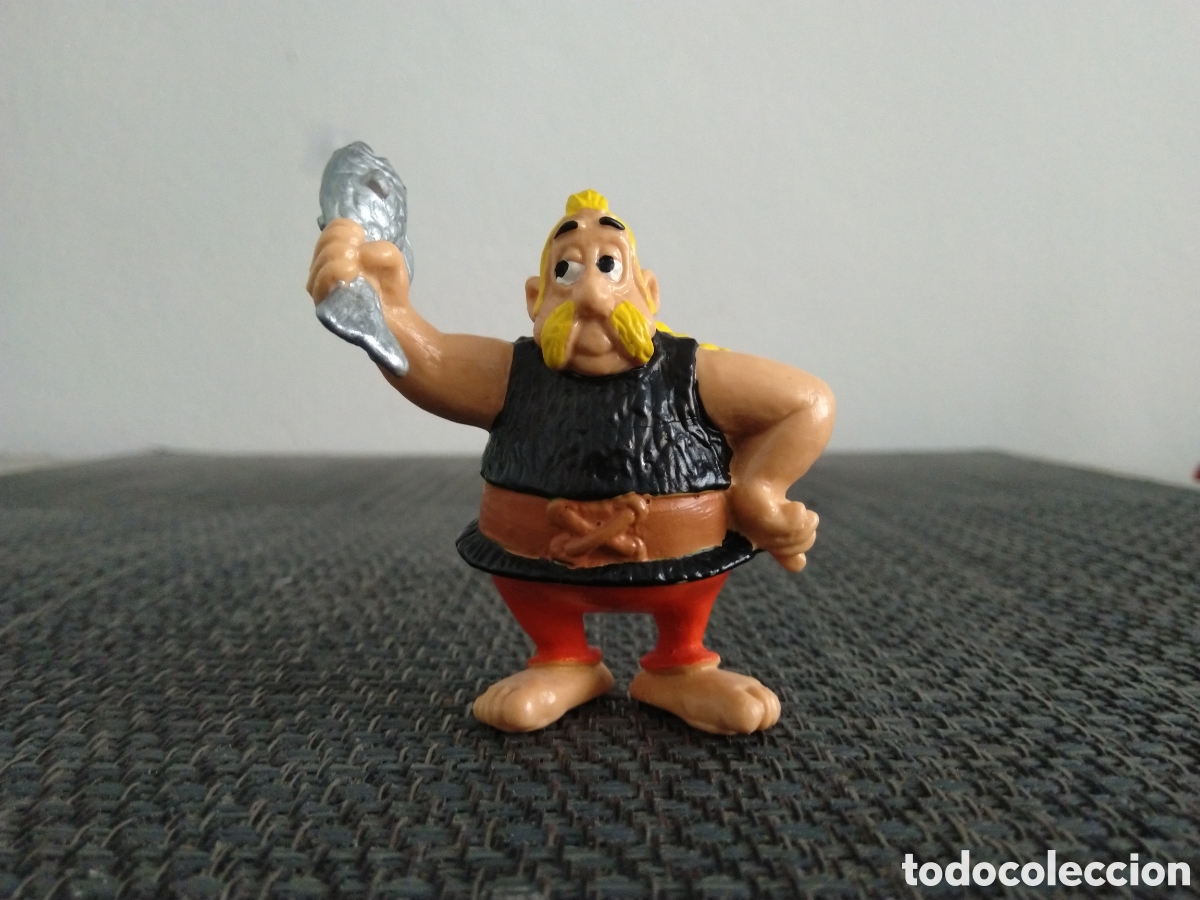 Figuras de Goma y PVC: FIGURA PVC ORDENALFABETIX PESCADERO M.D. TOYS MD BELGIUM SERIE ASTERIX Y OBELIX DE GOSCINNY Y UDERZO