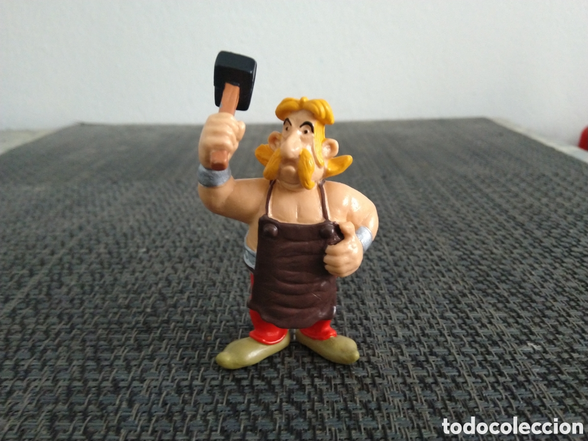 Figuras de Goma y PVC: FIGURA PVC ESAUTOMATIX HERRERO M.D. TOYS MD BELGIUM SERIE ASTERIX Y OBELIX DE GOSCINNY Y UDERZO